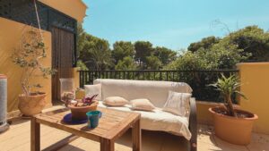 2 bedroom Penthouse with sea view & jacuzzi in Nova Santa Ponsa, Mallorca, Spain