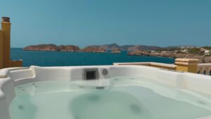 2 bedroom Penthouse with sea view & jacuzzi in Nova Santa Ponsa, Mallorca, Spain