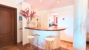 Modern kitchen in golf area property Santa Ponsa Mallorca