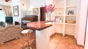 Modern kitchen in golf area property Santa Ponsa Mallorca