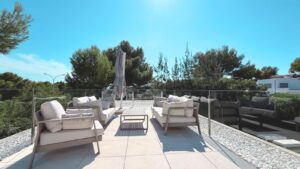 Villa Santa Ponsa, Mallorca private swimming pool and garden