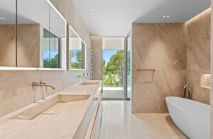 Premium modern new-build villa 2025 in Santa Ponsa with open-plan living and designer kitchen.