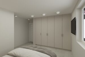 apartment next to entrance to the portals nous