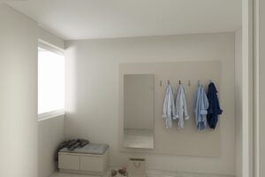 apartment next to entrance to the portals nous