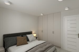 apartment next to entrance to the portals nous