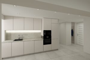 apartment next to entrance to the portals nous