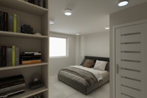 apartment next to entrance to the portals nous