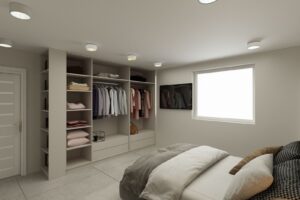 apartment next to entrance to the portals nous