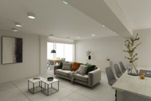 apartment next to entrance to the portals nous