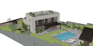 new build villa in santa ponsa, 5 bedrooms, garage, pool