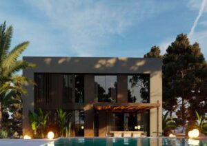 new build villa in santa ponsa, 5 bedrooms, garage, pool